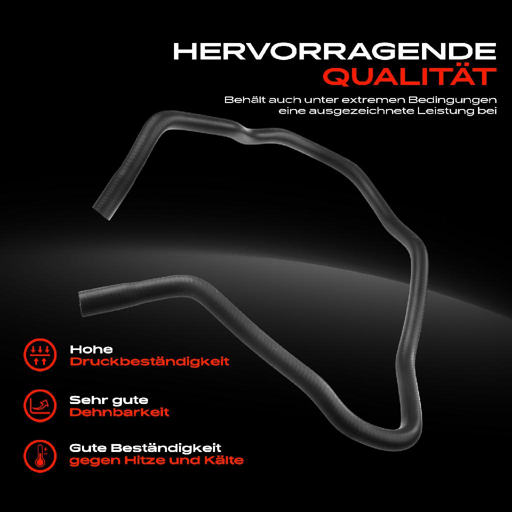 1x Kühlerschlauch Turboschlauch für Audi A3 Seat Leon Skoda Octavia I VW Golf IV IV Variant