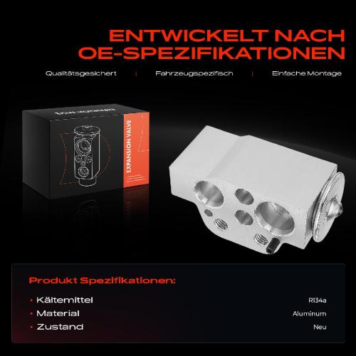 1x Expansionsventil Klimaanlage für VW Beetle Jetta 4 CC Scirocco Sharan Seat Skoda Bild 1x Expansionsventil Klimaanlage für VW Beetle Jetta 4 CC Scirocco Sharan Seat Skoda