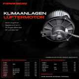 1x Gebläsemotor Innenraumgebläse für Ford Focus III Turnier C-Max II DXA CB7 CEU