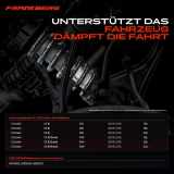 2x Fahrwerksfeder Vorderachse für Citroën C5 III RD C5 III Break RW 1.6L 1.8L 2.0L 2008-2016