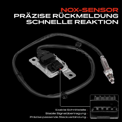 1x Nox Sensor Nitrogen Oxide Lamdasonde Katalysator für Audi A6 Allroad Avant A7 Sportback Bild 1x Nox Sensor Nitrogen Oxide Lamdasonde Katalysator für Audi A6 Allroad Avant A7 Sportback