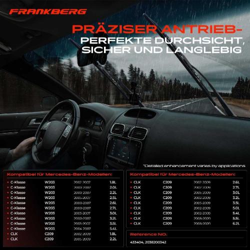 1x Wischermotor Scheibenwischermotor Vorne für Mercedes-Benz C-Klasse W203 S203 CLC-Klasse CLK C209 A209 Bild 1x Wischermotor Scheibenwischermotor Vorne für Mercedes-Benz C-Klasse W203 S203 CLC-Klasse CLK C209 A209