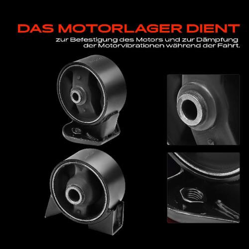 Frankberg 2x Motorlager Vorne und Hinten für Hyundai Accent II LC 1.6L Bild Frankberg 2x Motorlager Vorne und Hinten für Hyundai Accent II LC 1.6L