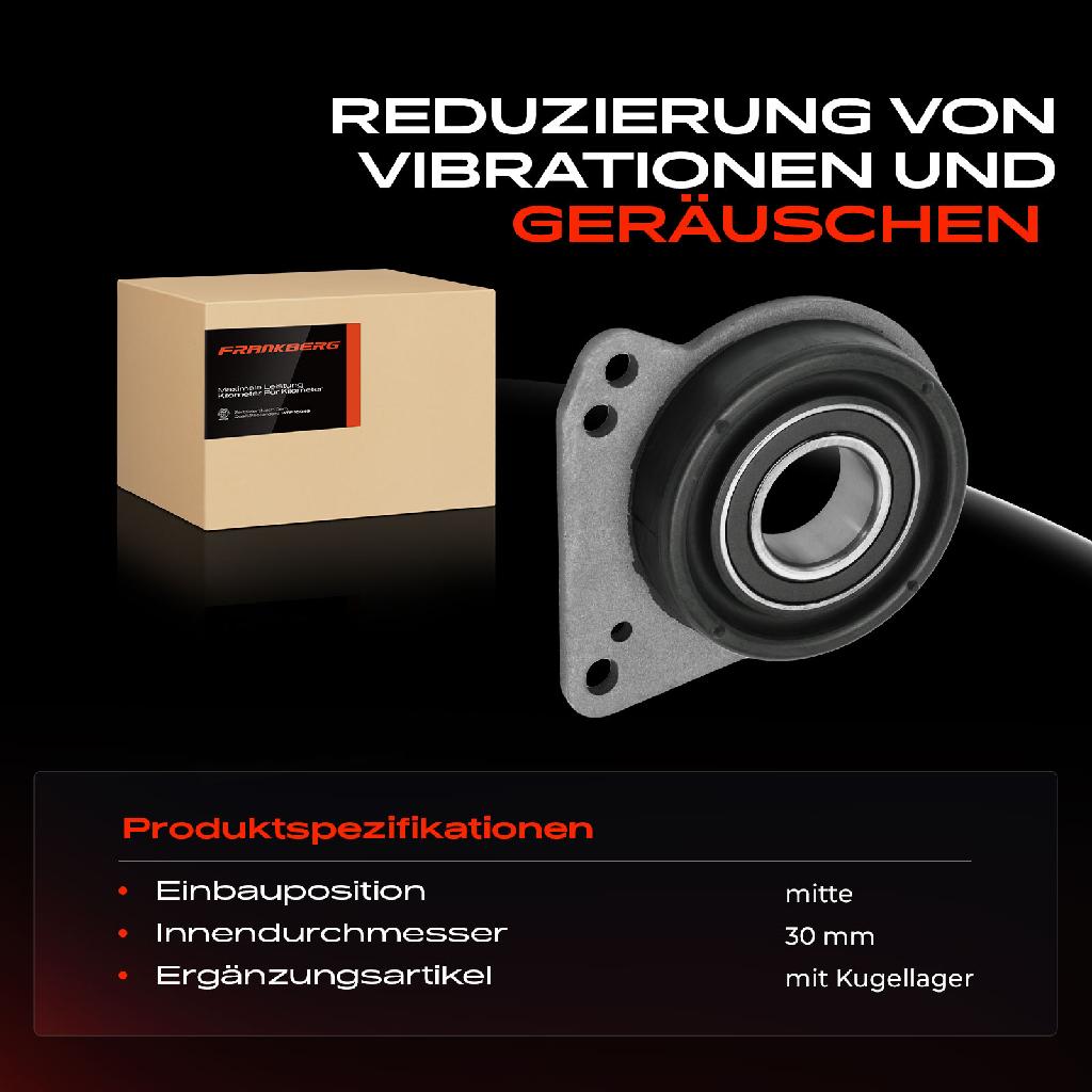 1x Lagerung Gelenkwelle Kardanwellenlager für VW Transporter IV T4 Ford Fiesta 4 Galaxy Mondeo III
