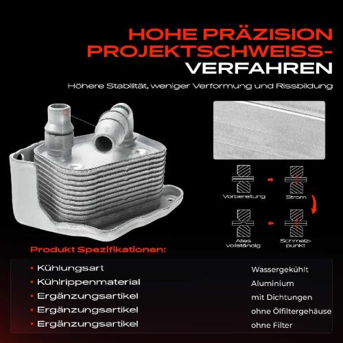 1x Ölkühler Motoröl für BMW E81 E87 E88 E82 E46 E90 E91 E92 E93 E60 E61 X1 X3 Z4 Bild 1x Ölkühler Motoröl für BMW E81 E87 E88 E82 E46 E90 E91 E92 E93 E60 E61 X1 X3 Z4