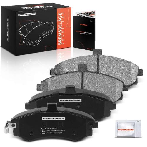 Frankberg 4x Bremsbeläge Vorderachse für Hyundai Elantra Stufenheck Matrix KIA Cerato 2001-2010 Bild Frankberg 4x Bremsbeläge Vorderachse für Hyundai Elantra Stufenheck Matrix KIA Cerato 2001-2010