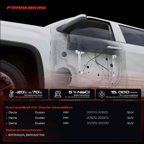 1x Fensterheber Hinten Links für Dacia Duster HM SUV ab 2017 Bild 1x Fensterheber Hinten Links für Dacia Duster HM SUV ab 2017