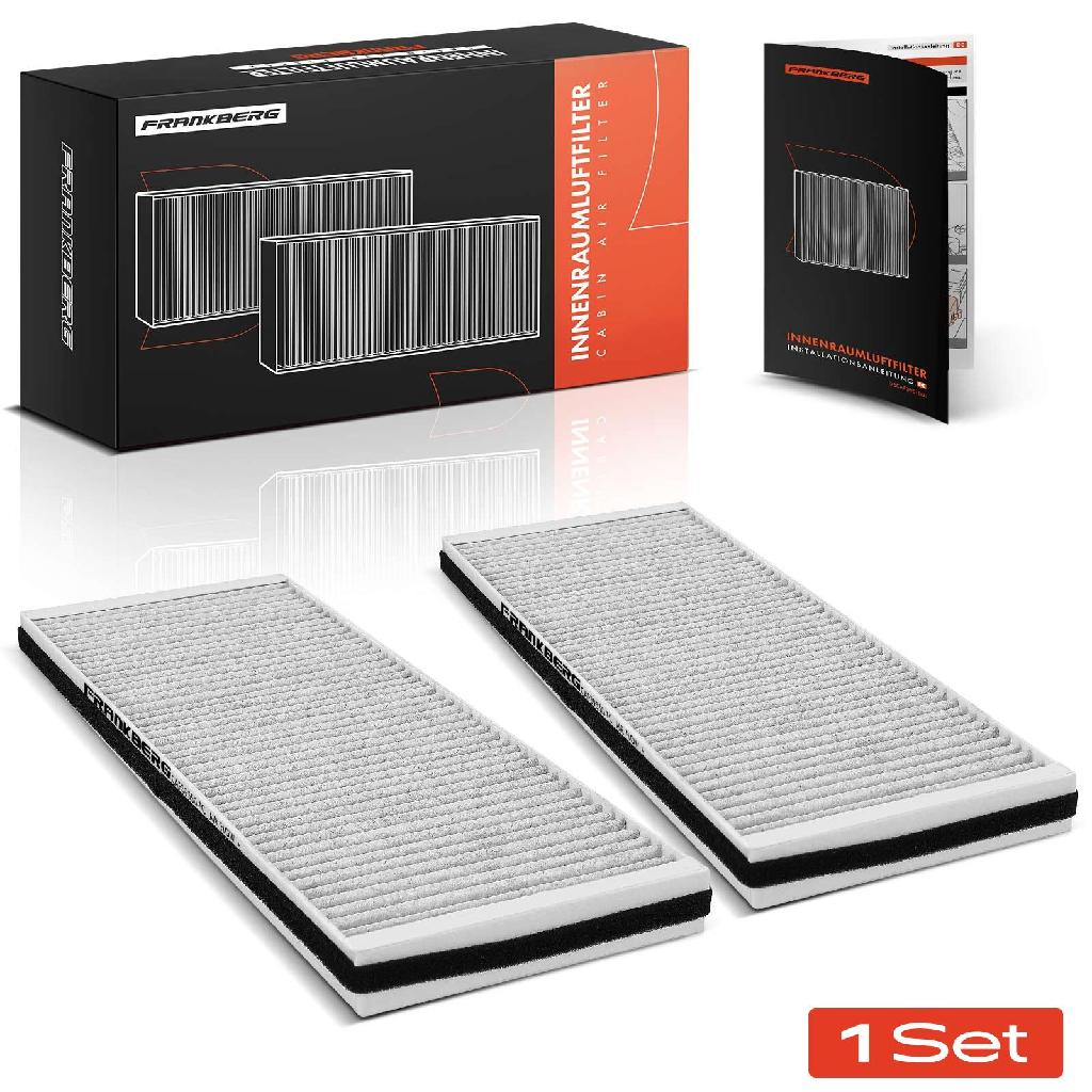 2x Innenraumfilter Aktivkohle für Audi A4 8D2 8D5 B5 80 8C VW Passat 3B2 3B5