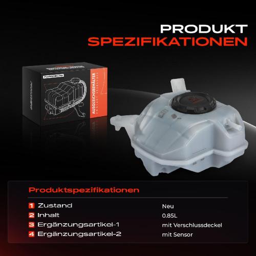 1x Ausgleichsbehälter Kühlmittelbehälter für Audi A1 Seat Arona Ibiza V Kamiq Bild 1x Ausgleichsbehälter Kühlmittelbehälter für Audi A1 Seat Arona Ibiza V Kamiq