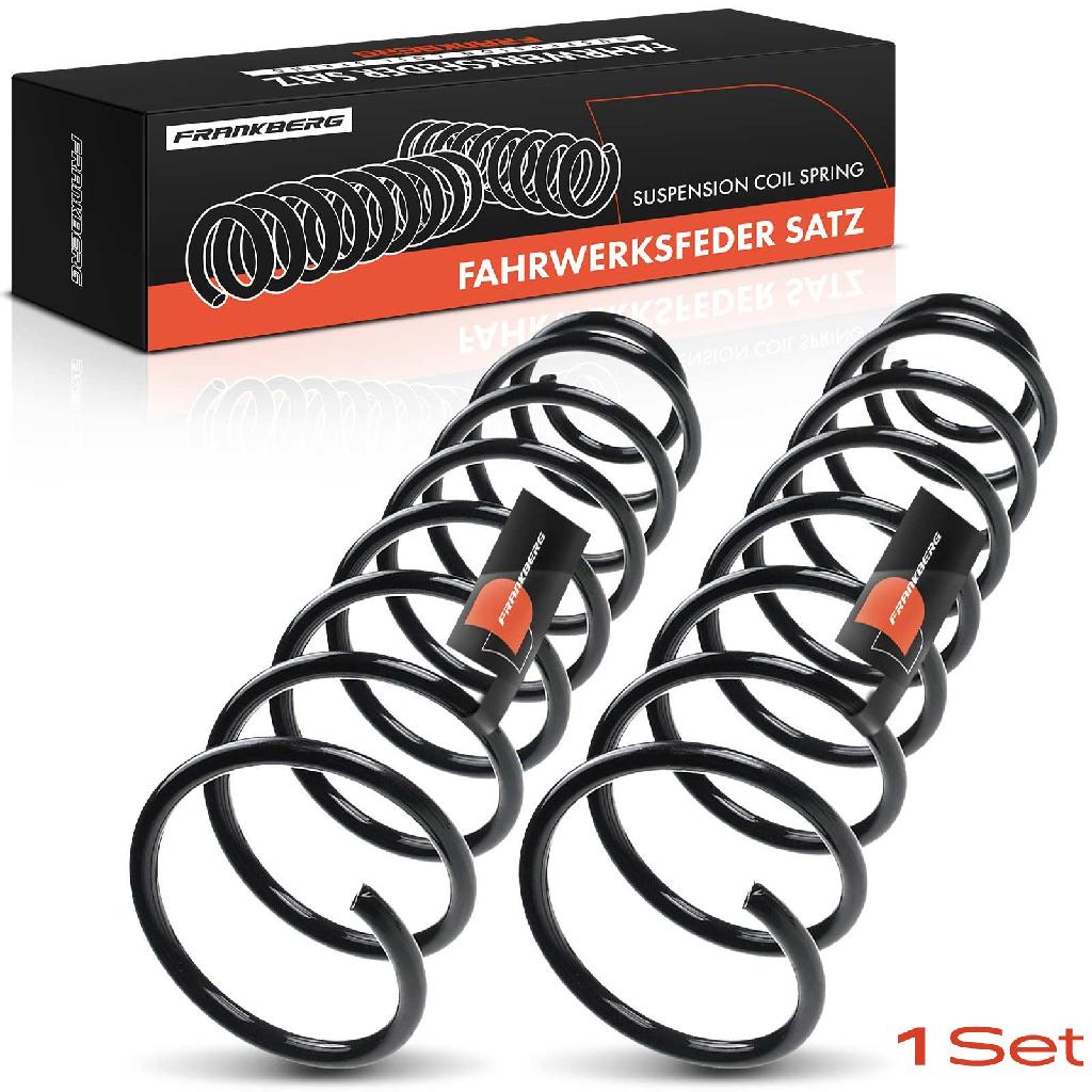 2x Fahrwerksfeder Vorderachse für Seat Ibiza I 021A 1.2L 1.5L 1986-1993