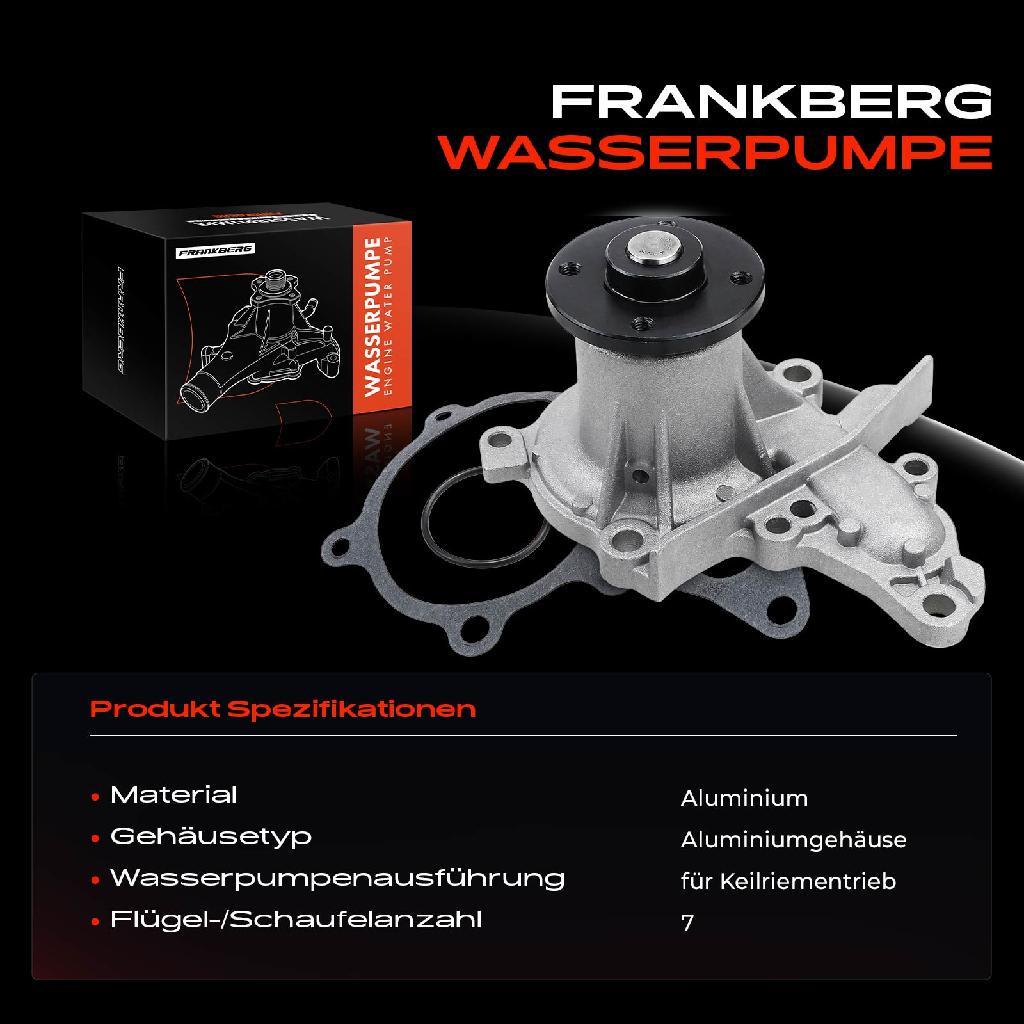 1x Wasserpumpe Kühlwasserpumpe für Toyota Avensis Station Wagon T22 Carina E T19 1.8L