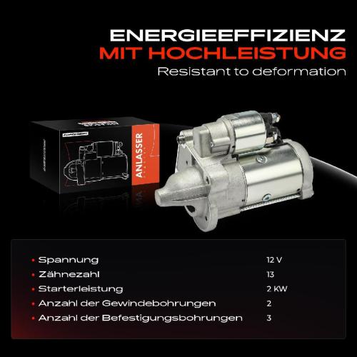 Frankberg 1x Anlasser Starter für Ford B-Max Van Fiesta VI Tourneo Courier B460 MPV Transit Kasten/MPV Bj ab 2008 Bild Frankberg 1x Anlasser Starter für Ford B-Max Van Fiesta VI Tourneo Courier B460 MPV Transit Kasten/MPV Bj ab 2008