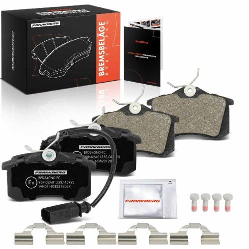 4x Bremsbeläge Hinterachse für VW Sharan Ford Galaxy WGR Seat Alhambra Van 2000-2010 Bild 4x Bremsbeläge Hinterachse für VW Sharan Ford Galaxy WGR Seat Alhambra Van 2000-2010