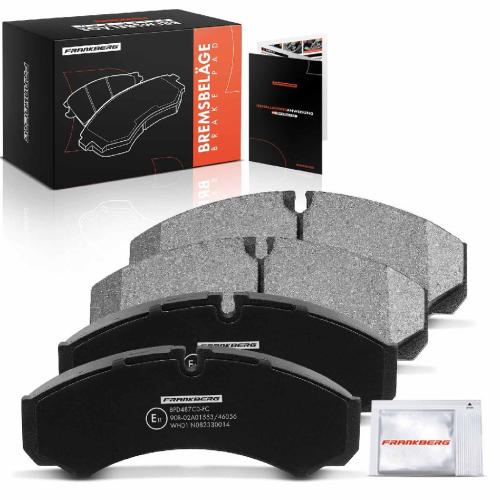 Frankberg 4x Bremsbeläge Hinterachse für Iveco Daily II Kasten Kipper III Bus Pritsche/Fahrgestell V VI Bild Frankberg 4x Bremsbeläge Hinterachse für Iveco Daily II Kasten Kipper III Bus Pritsche/Fahrgestell V VI