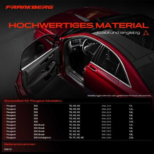 1x Türfeststeller Türfangband Türstopper Hinten für Peugeot 306 Break Schrägheck 7E N3 N5 Bild 1x Türfeststeller Türfangband Türstopper Hinten für Peugeot 306 Break Schrägheck 7E N3 N5