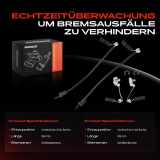 4x Warnkontakt Bremsbelagverschleiß Vorderachse für Mercedes-Benz M-Klasse W163 1998-2005
