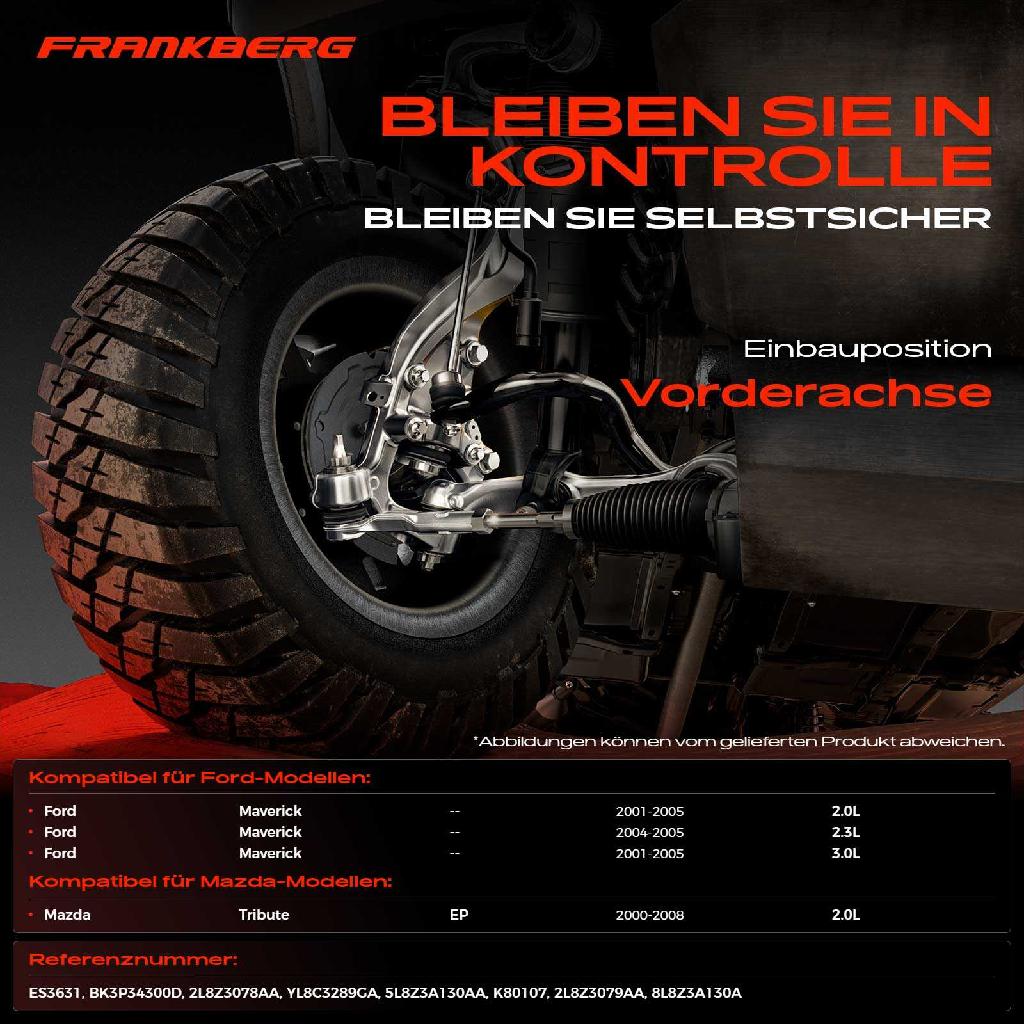 1x Querlenker Satz Vorderachse für Ford Maverick Mazda Tribute EP 2.0L 2.3L 3.0L 2000-2008