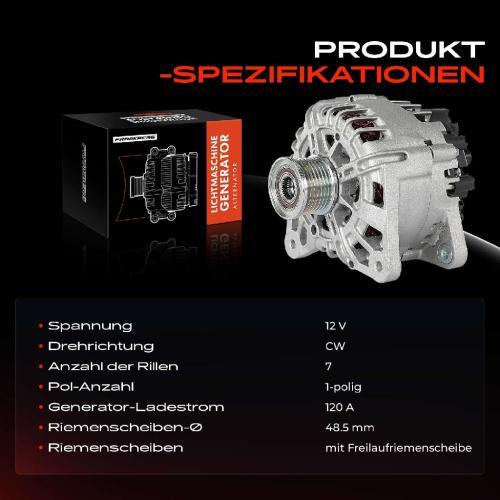 1x Lichtmaschine Generator für Dacia Logan Sandero Renault Clio Scénic Smart Bild 1x Lichtmaschine Generator für Dacia Logan Sandero Renault Clio Scénic Smart