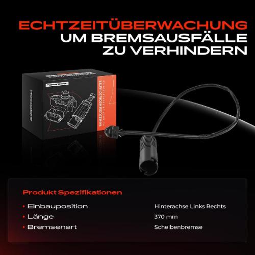 1x Warnkontakt Bremsbelagverschleiß Hinterachse für BMW 8er E31 840i 850i Ci 1991-1999 Bild 1x Warnkontakt Bremsbelagverschleiß Hinterachse für BMW 8er E31 840i 850i Ci 1991-1999