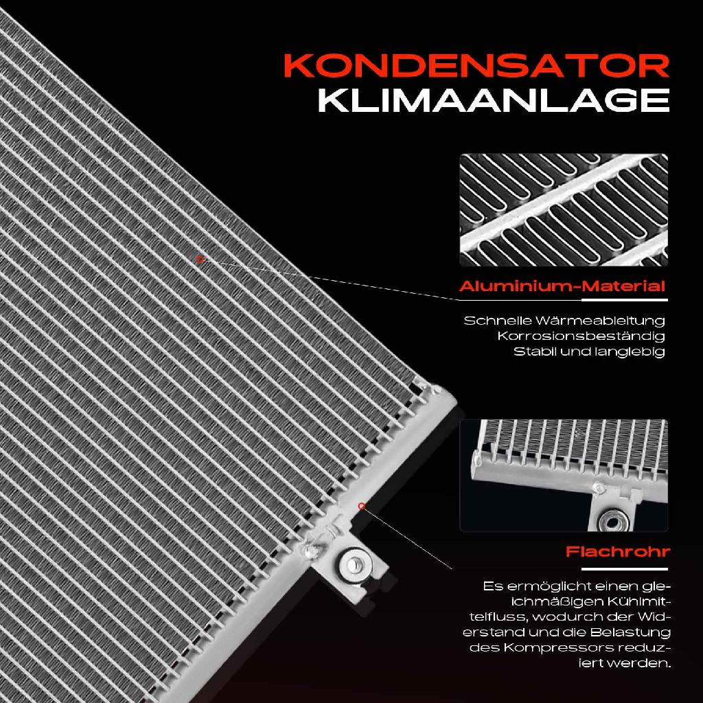 1x Kondensator Klimaanlage für Renault Master Pro FH HH Renault Trucks Mascott