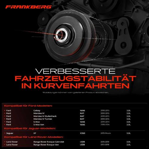 1x Riemenscheibe Kurbelwelle für Ford Galaxy WA6 Jaguar XF X260 Land Rover L550 Bild 1x Riemenscheibe Kurbelwelle für Ford Galaxy WA6 Jaguar XF X260 Land Rover L550