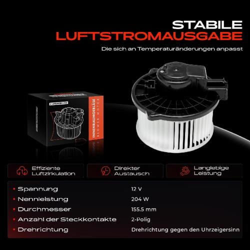 1x Gebläsemotor Innenraumgebläse für Subaru Forester SJ Impreza GJ XV GP 1.6L-2.5L Bild 1x Gebläsemotor Innenraumgebläse für Subaru Forester SJ Impreza GJ XV GP 1.6L-2.5L