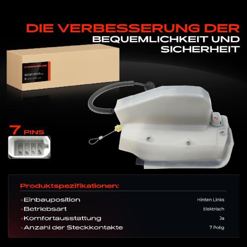 1x Türschloss Hinten Links für Tesla Model 3 5YJ3 Bj ab 2017 Bild 1x Türschloss Hinten Links für Tesla Model 3 5YJ3 Bj ab 2017