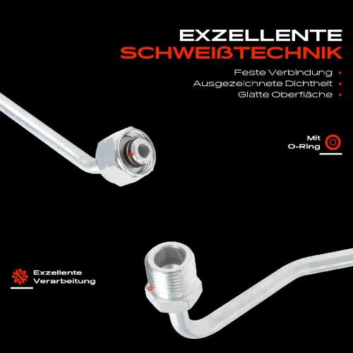 1x Hochdruckleitung Klimaanlage für Renault Trafic II Nissan Opel Vivaro Bild 1x Hochdruckleitung Klimaanlage für Renault Trafic II Nissan Opel Vivaro