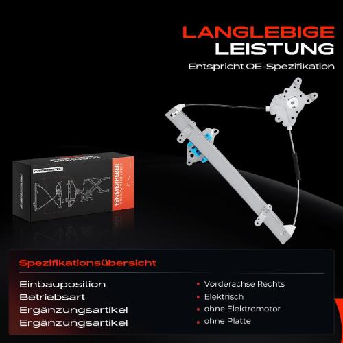 1x Fensterheber Vorne Rechts für Mitsubishi Outlander I CU W 2.0 2.4 2002-2006 Bild 1x Fensterheber Vorne Rechts für Mitsubishi Outlander I CU W 2.0 2.4 2002-2006