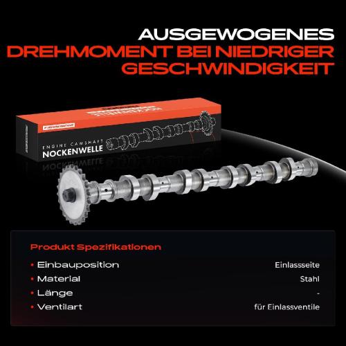 Frankberg 1x Nockenwelle für Hyundai Accent III Getz i20 KIA Carens III Cerato Bild Frankberg 1x Nockenwelle für Hyundai Accent III Getz i20 KIA Carens III Cerato