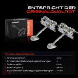 2x Türfeststeller Türfangband Türstopper für Renault Laguna III Grandtour 2.0L