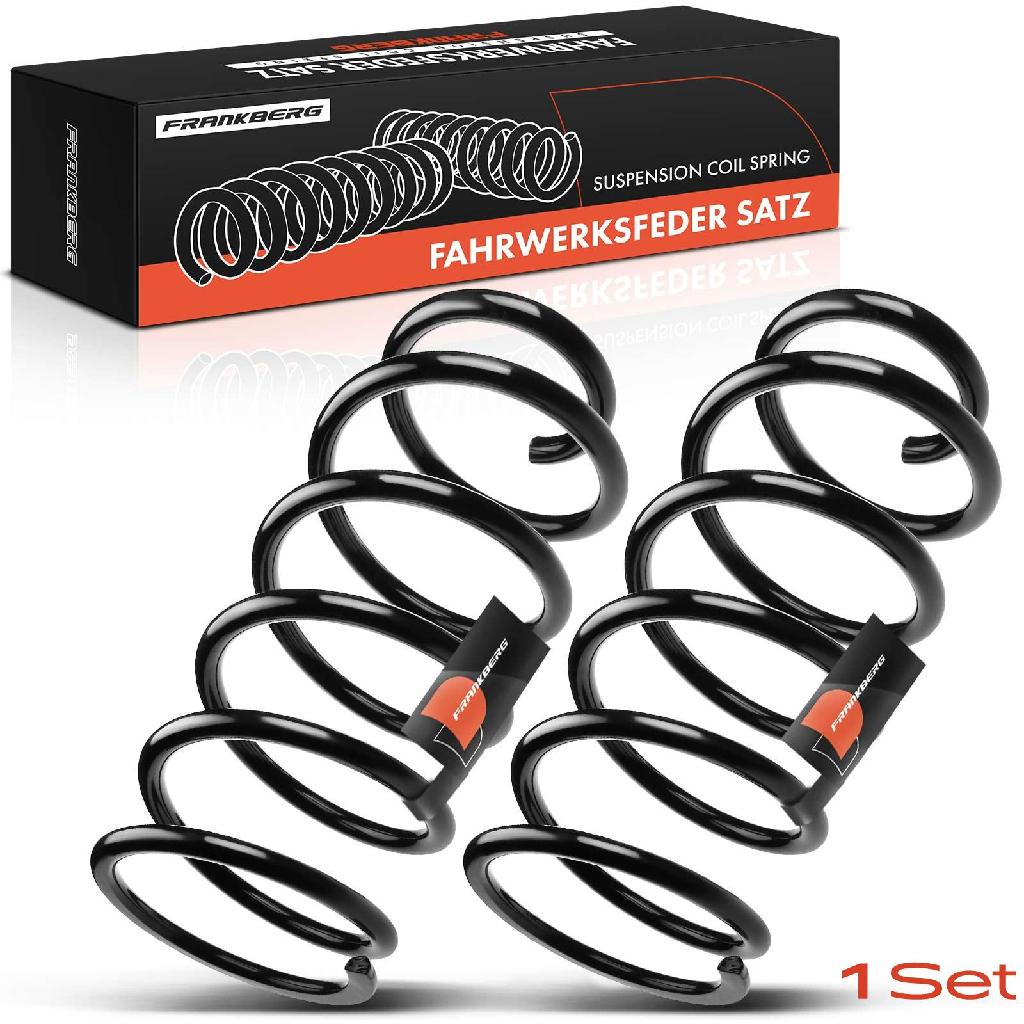 Frankberg 2x Fahrwerksfeder Hinterachse für Toyota Land Cruiser Prado GRJ12 KDJ12 KZJ12 LJ12 2002-2010