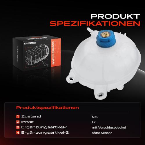 1x Ausgleichsbehälter Kühlmittelbehälter für Fiat Bravo II 198 Stilo 192 2001-2014 Bild 1x Ausgleichsbehälter Kühlmittelbehälter für Fiat Bravo II 198 Stilo 192 2001-2014