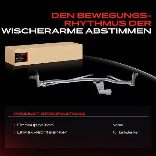 Frankberg 1x Wischergestänge Vorne für Citroën Jumper Fiat Ducato Peugeot Bild Frankberg 1x Wischergestänge Vorne für Citroën Jumper Fiat Ducato Peugeot