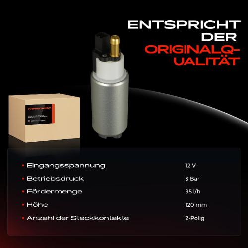 Frankberg 1x Kraftstoffpumpe für Ford Escort Klasseic Turnier VI Cabriolet Express VII Fiesta IV Kasten Fusion KA Bild Frankberg 1x Kraftstoffpumpe für Ford Escort Klasseic Turnier VI Cabriolet Express VII Fiesta IV Kasten Fusion KA
