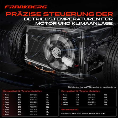 1x Lüftersteuergerät Steuergerät für Toyota Auris E15 E18 Corolla Verso Bild 1x Lüftersteuergerät Steuergerät für Toyota Auris E15 E18 Corolla Verso