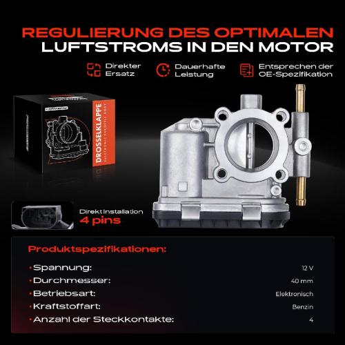 1x Drosselklappe Drosselklappenstutzen für Opel Astra H G L08 L48 Corsa C D F08 S07 Bild 1x Drosselklappe Drosselklappenstutzen für Opel Astra H G L08 L48 Corsa C D F08 S07