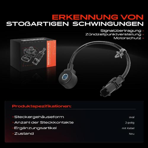 1x Klopfsensor Klopfgeber für Opel Astra H J Insignia A Zafira Chevrolet Cruze Bild 1x Klopfsensor Klopfgeber für Opel Astra H J Insignia A Zafira Chevrolet Cruze