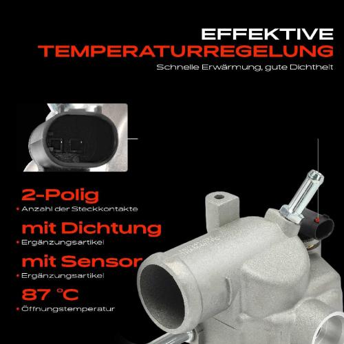 1x Thermostat Kühlmittel für Mercedes-Benz G-Klasse W461 G 270 M-Klasse W163 Bild 1x Thermostat Kühlmittel für Mercedes-Benz G-Klasse W461 G 270 M-Klasse W163