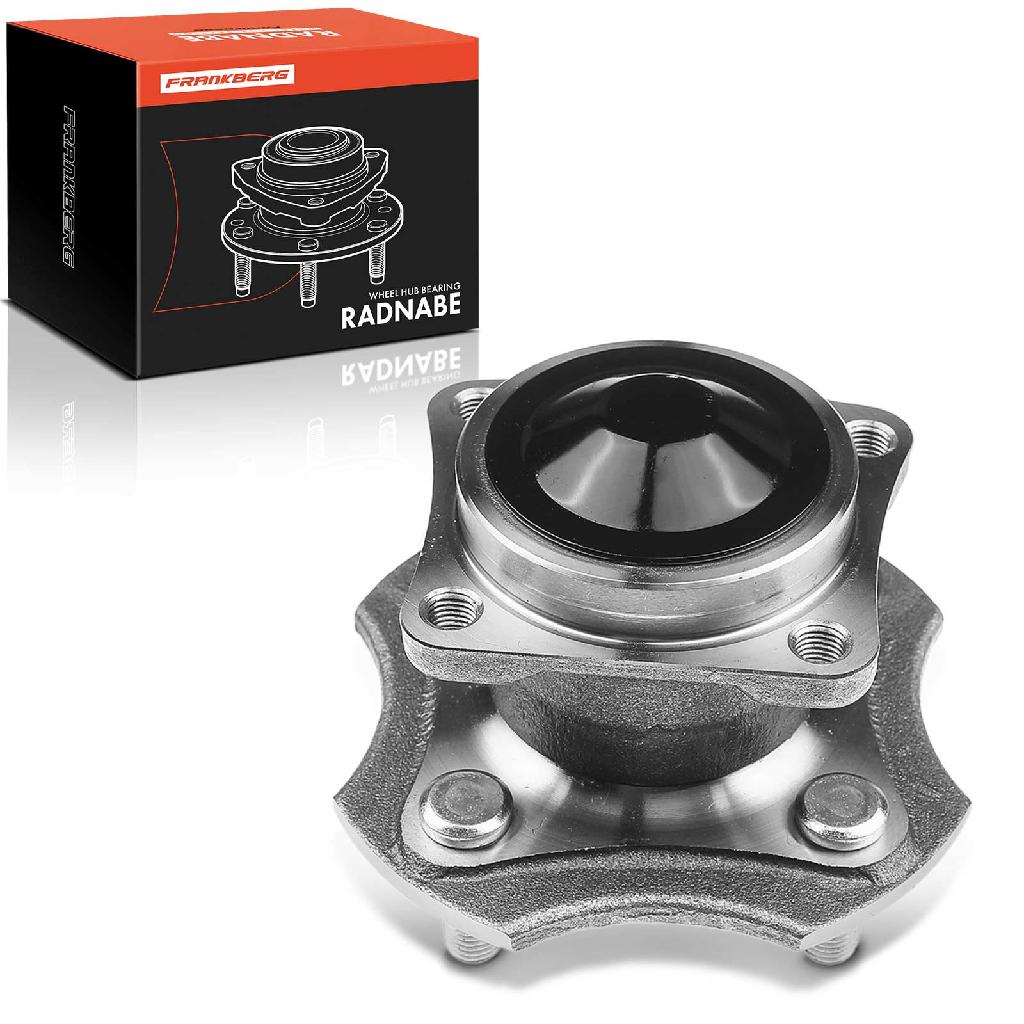 Frankberg 1x Radnabe Radlagersatz Hinterachse beidseitig für Toyota Corolla Kombi Stufenheck Verso 1.6L 2001-2004