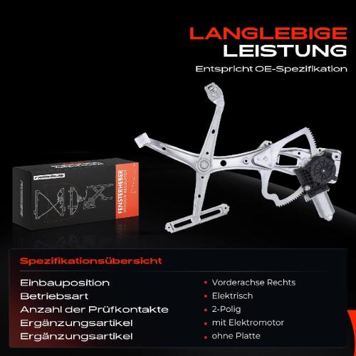 1x Fensterheber Vorne Rechts für Mercedes-Benz E-Klasse T-Model S210 W210 Bild 1x Fensterheber Vorne Rechts für Mercedes-Benz E-Klasse T-Model S210 W210