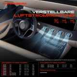 1x Luftdüse Armaturenbrett Vorne Mitte für BMW 5er F10 F11 2009-2017