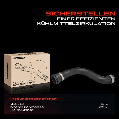 1x Kühlerschlauch Kühlwasserschlauch für Mercedes-Benz C-Klasse W204 E-Klasse W212 A207 C207 X204 Bild 1x Kühlerschlauch Kühlwasserschlauch für Mercedes-Benz C-Klasse W204 E-Klasse W212 A207 C207 X204