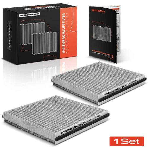 2x Innenraumfilter Aktivkohle für Renault Laguna II BG0/1 KG0/1 Vel Satis BJ0 Bild 2x Innenraumfilter Aktivkohle für Renault Laguna II BG0/1 KG0/1 Vel Satis BJ0