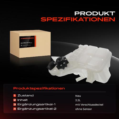 1x Ausgleichsbehälter Kühlmittelbehälter für Porsche 911 Cabriolet 996 1997-2000 Bild 1x Ausgleichsbehälter Kühlmittelbehälter für Porsche 911 Cabriolet 996 1997-2000