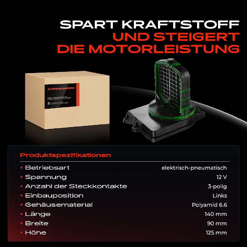 1x Ventil Luftsteuerung Ansaugluft für BMW E90 E91 E92 E93 E81 E88 E82 F10