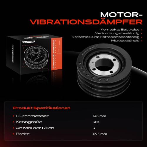 1x Riemenscheibe Kurbelwelle für Opel Astra F Corsa B Schrägheck S93 Vectra B J96 Bild 1x Riemenscheibe Kurbelwelle für Opel Astra F Corsa B Schrägheck S93 Vectra B J96