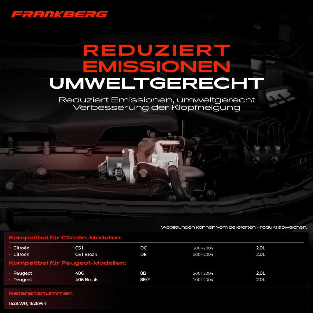 1x AGR-Ventil Abgasrückführungsventil für Citroën C5 I DC C5 I Break DE Peugeot 406 8B 406 Break 8E/F