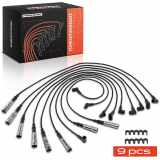9x Zündleitungssatz Zündkabel für Mercedes-Benz S-Klasse W116 C126 SL R107 C107