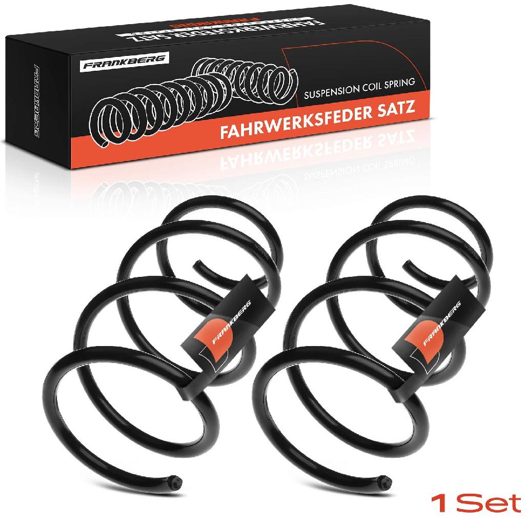 Frankberg 2x Fahrwerksfeder Vorderachse für BMW 5er Touring E61 2.5L 3.0L 4.4L 2004-2010